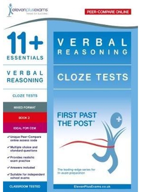 预订不退不换11+ Essentials Verbal Reasoning: Cloze Tests Book 2