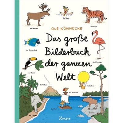 预订【德语】Das grobe Bilderbuch der ganzen Welt[9783446242999]
