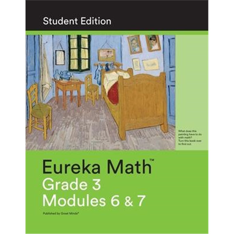 预订Eureka Math Grade 3 Student Edition Book #4 (Modules 6 & 7)