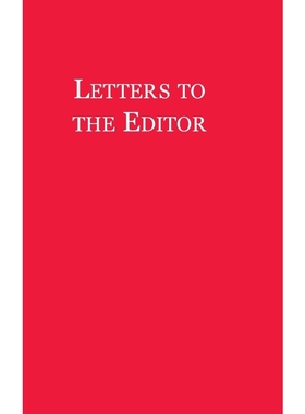 按需印刷Letters to the Editor[9780997024296]