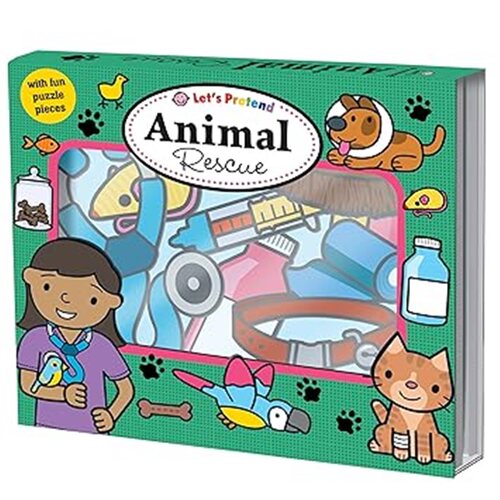 现货 动物救援 Animal Rescue (Let's Pretend) 英文原版 上海外文 9781783412396