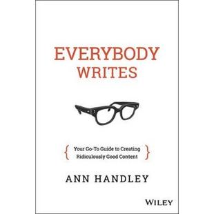 预订Everybody Writes:Your Go-To Guide to Creating Ridiculously Good Content