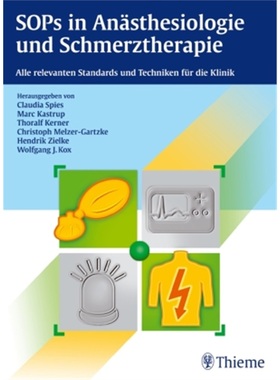 预订【德语】 SOPs in Anästhesiologie und Schmerztherapie[9783131694317]