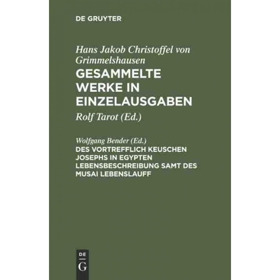 预订DEG Gesammelte Werke in Einzelausgaben, Des Vortrefflich Keuschen Josephs in Egypten Lebensbeschreib