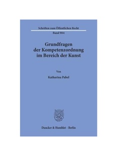 der Kompetenzordnung 预订 Kunst. Grundfragen Bereich 德语