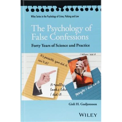 预订不退不换Psychology of False Confessions[9781119315667]