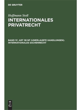预订【德语】 Art 38 nF (Unerlaubte Handlungen). Intern