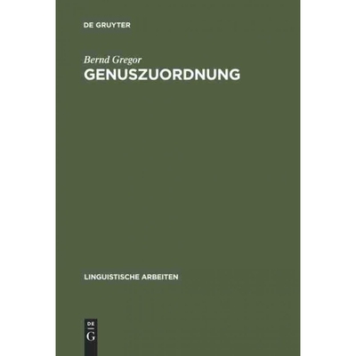 按需印刷DEG Genuszuordnung[9783484301290]
