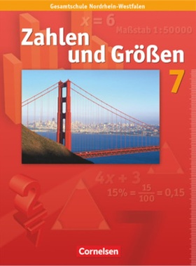 预订【德语】 Zahlen und Größen - Kernlehrpläne Gesamtschule Nordrhein-Westfalen - 7[9783060013159]