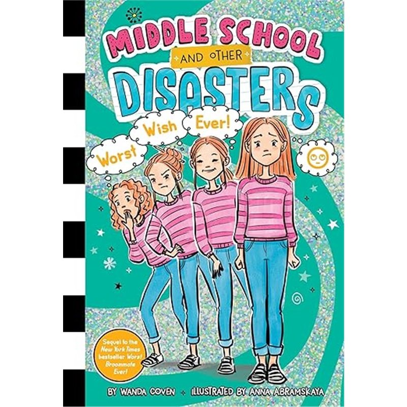 现货Worst Wish Ever! (5) (Middle School and Other Disasters)灾难中学生活5  [9781665964142]   英文原版 儿童