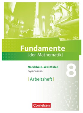 预订【德语】 Fundamente der Mathematik - Nordrhein-Westfalen - 8. Schuljahr[9783060068753]