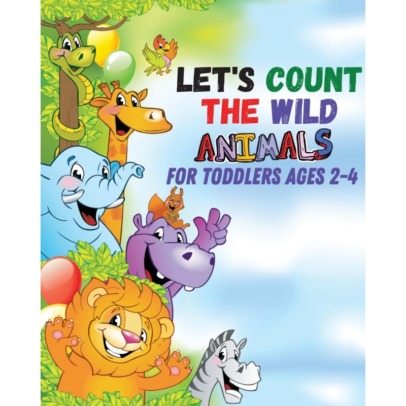按需印刷Let's count the wild animals for toddlers ages 2-4[9783755133131]