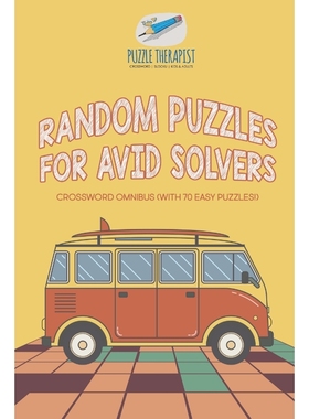 按需印刷Random Puzzles for Avid Solvers | Crossword Omnibus (with 70 Easy Puzzles!)[9781541943322]