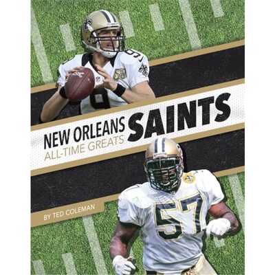 预订不退不换New Orleans Saints All-Time Greats[9781634943611]