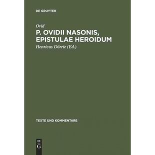 按需印刷不退不换DEG P. Ovidii Nasonis, Epistulae Heroidum[9783110035872]