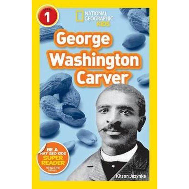 george washington carver (level 1) 英文原版 乔治·华盛顿·骏弗