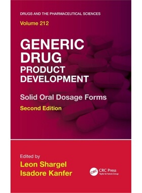 预订Generic Drug Product Development[9781420086355]