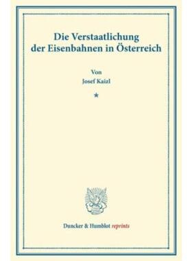 预订不退不换德语 Die Verstaatlichung der Eisenbahnen in Os