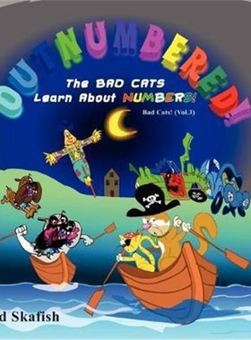按需印刷OUTNUMBERED! The Bad Cats Learn About Numbers[9781614342908]