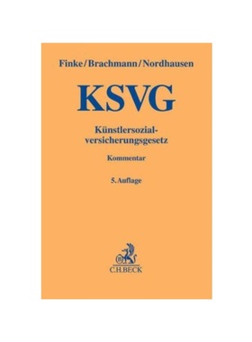 预订【德语】Künstlersozialversicherungsgesetz (KSVG), Kommentar:Gesetz über die Sozialversicherung der selbst?ndigen K
