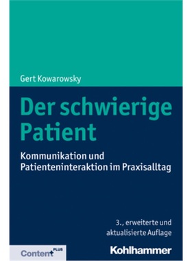 预订【德语】Der schwierige Patient[9783170336995]