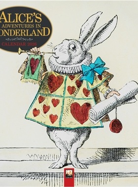 预订Science Museum: Alice's Adventures in Wonderland Wall Calendar 2026 (Art Calenda[9781835623879]