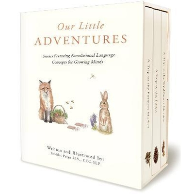 现货 Our Little Adventure Series:A Modern Heirloom Books Set Featuring First Words and Language Development