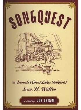 按需印刷不退不换Songquest:The Journals of Great Lakes Folklorist[9780814344613]