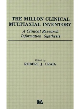 预订Millon Clinical Multiaxial Inventory[9780805811452]