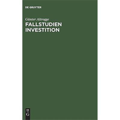 预订【德语】 Fallstudien Investition: