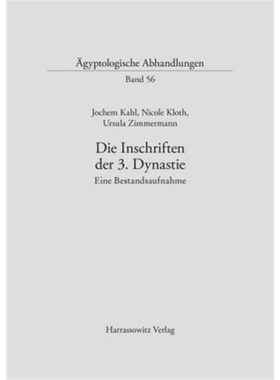 预订【德语】Die Inschriften der 3. Dynastie[9783447037334]