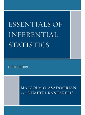 按需印刷Essentials of Inferential Statistics, 5th Edition[9780761844518]