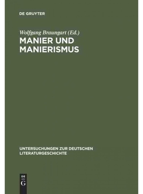 按需印刷DEG Manier und Manierismus[9783484321069]