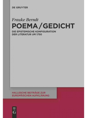 按需印刷DEG Poema   Gedicht[9783110253917]