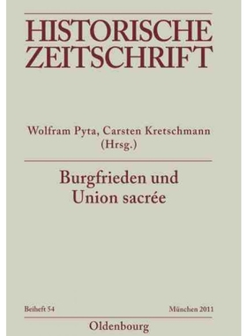 按需印刷DEG Burgfrieden und Union sacrée[9783486702477]