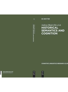 按需印刷不退不换DGYT Historical Semantics and Cognition[9783110166149]