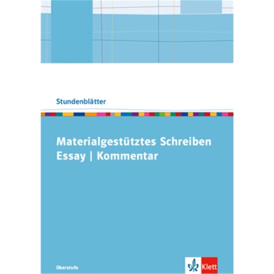 预订不退不换德语 Materialgestütztes Schreiben: Essay und Kommentar[9783123526466]