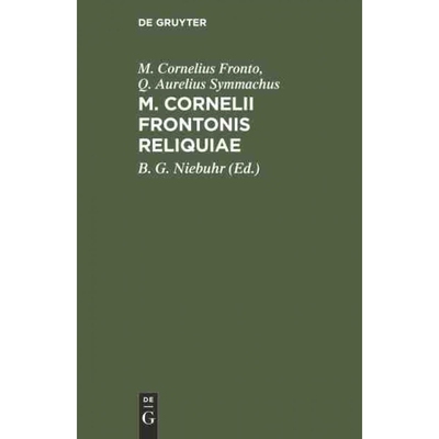 按需印刷不退不换DEG M. Cornelii Frontonis Reliquiae[9783111098715]