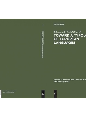按需印刷不退不换DGYT Toward a Typology of European Languages[9783110121087]