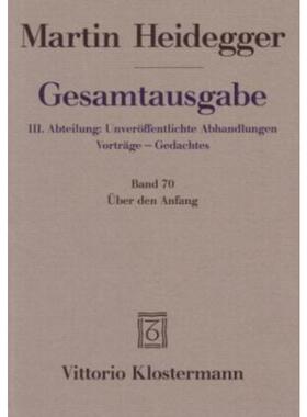 预订不退不换德语 Über den Anfang (1941):