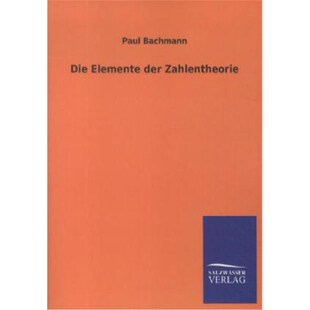 预订【德语】Die Elemente der Zahlentheorie: