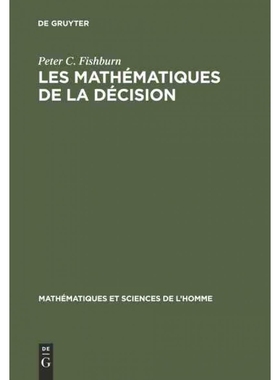 按需印刷DEG Les mathématiques de la décision[9783111172781]