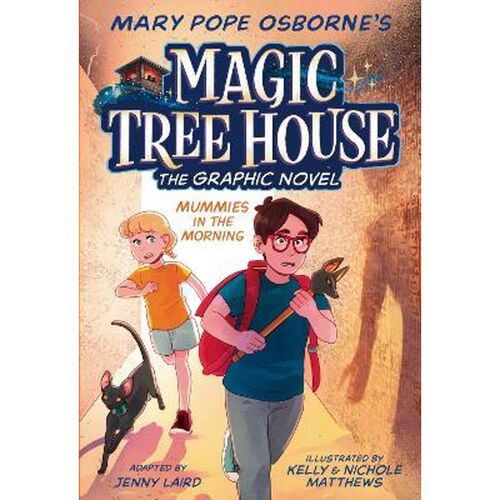 英文原版 Mummies in the Morning Graphic Novel (Magic Tree House (R)) 原版进口图书籍【上海外文书店】