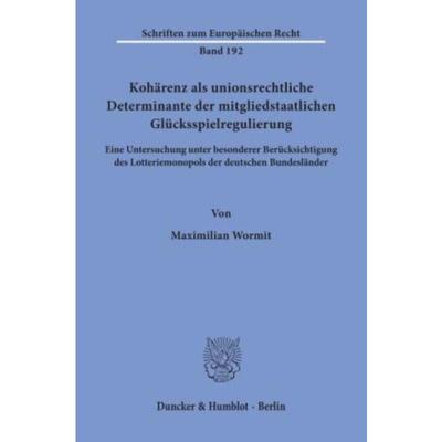 预订【德语】 Koharenz als unionsrechtliche Determinant