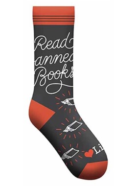 预订Read Banned Books Socks[9781423654728]