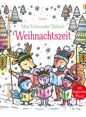 预订【德语】 Mein Farbenzauber-Malbuch: Weihnachtszeit[9781789414899]