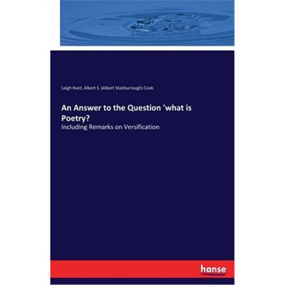 按需印刷An Answer to the Question 'what is Poetry?[9783744765770]