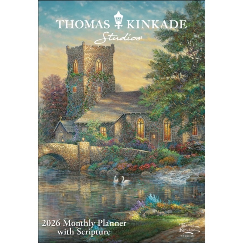 预订Thomas Kinkade Studios 2026 Monthly Pocket Planner Calendar with Scripture[9781524896850]
