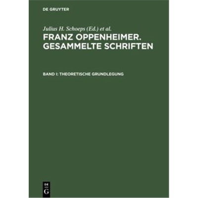 预订【德语】 Theoretische Grundlegung[9783050026732]
