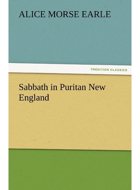 按需印刷不退不换Sabbath in Puritan New England[9783842465596]